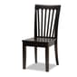 Baxton Studio Sasa Dark Brown Wood 5pc. Dining Set - image 2