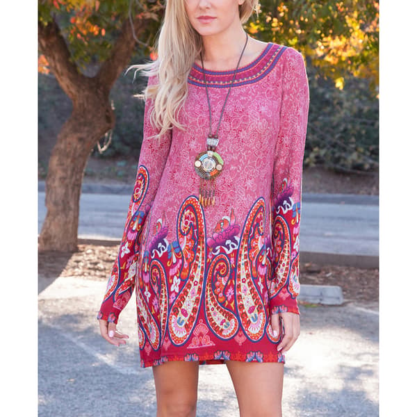 Womens White Mark Sandrine Embroidered Sweater Dress - image 