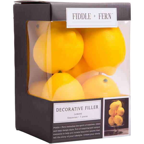 Home Essentials 7pc. Large Lemons Bowl Fillers - image 