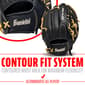 Franklin® 12in. Pro Flex Hybrid Black/Camel Glove - image 5