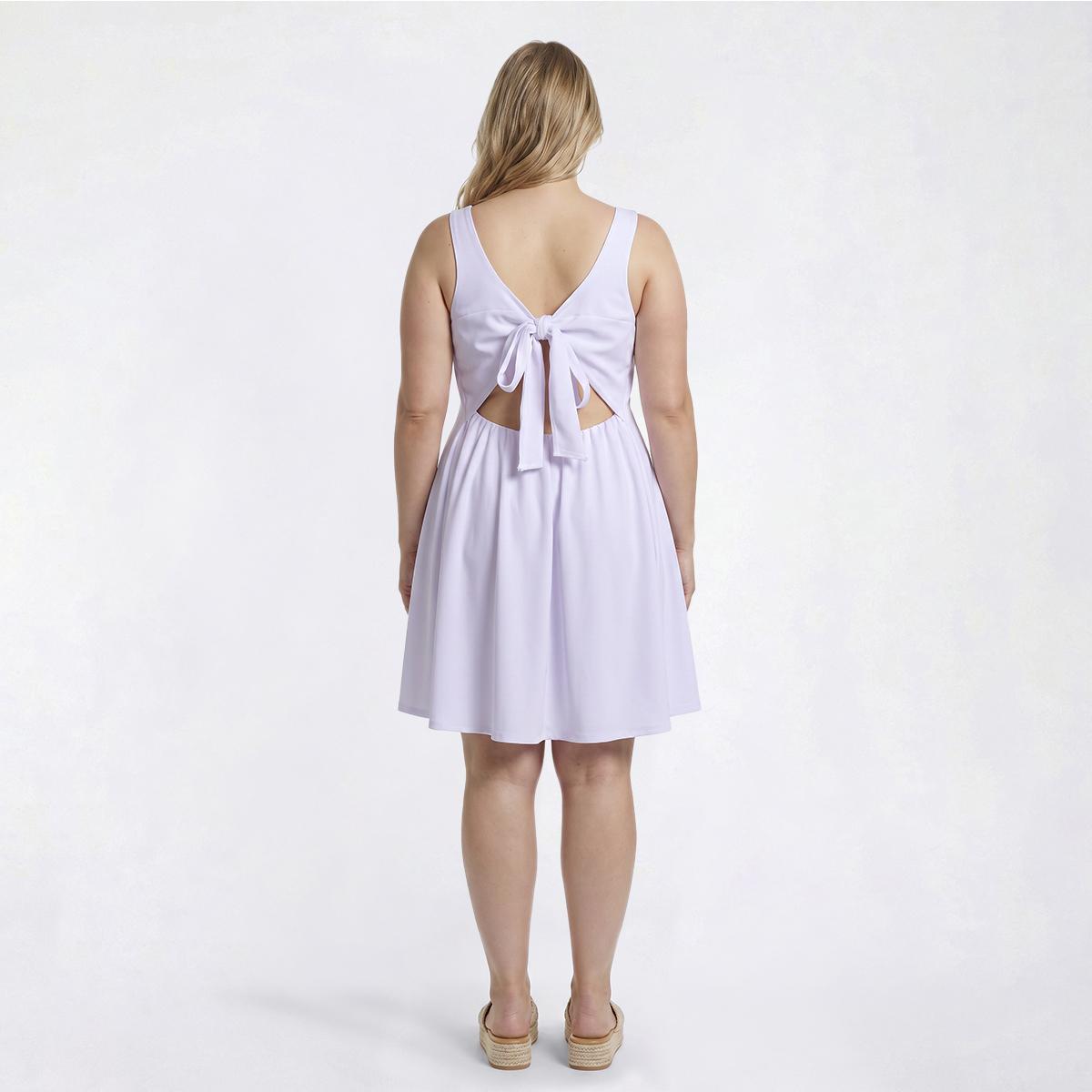 Juniors Plus Jump Princess Seamed A-Line Dress