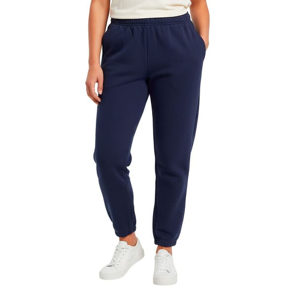 Plus Size Hasting & Smith Solid Fleece Lined Jogger Pants