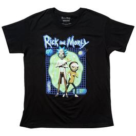 Young Mens Rick & Morty Graphic Tee