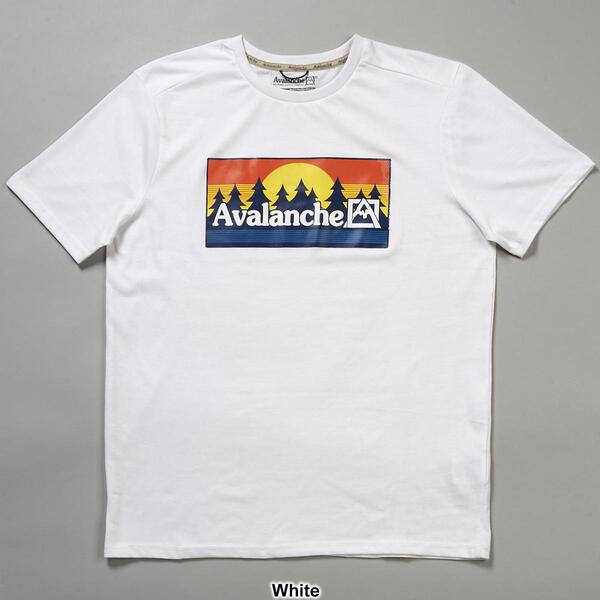 Mens Avalanche Heritage Graphic Tee