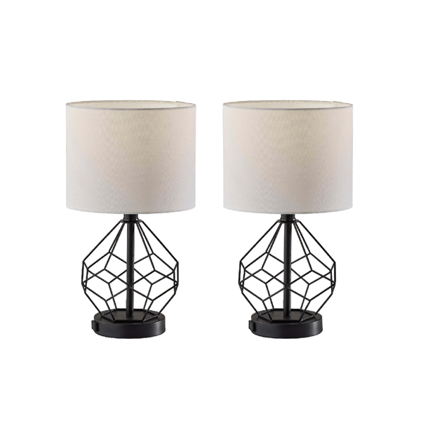 Simplee Adesso Chiara 2pc. Table Lamp Bonus Pack