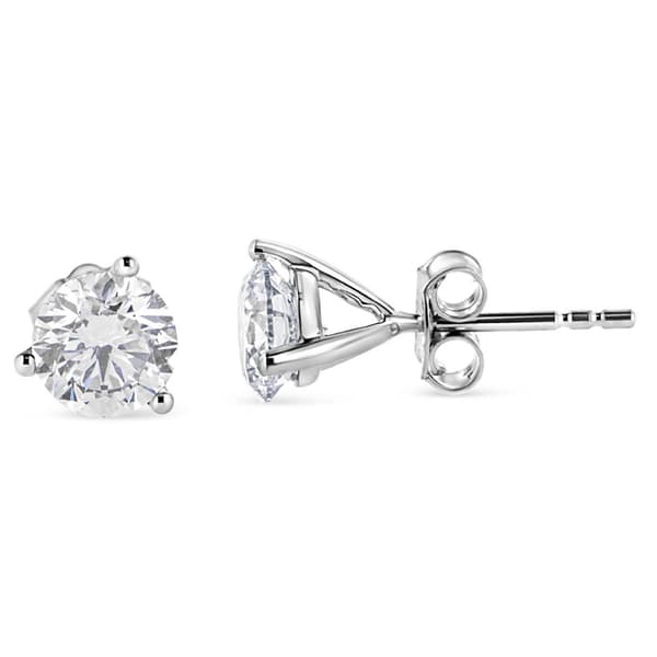 Haus of Brilliance 1/4ctw. Lab Grown Diamond Stud Earrings - image 