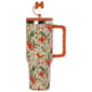 Agenda 40oz. Tan Botanical Travel Cup - image 1
