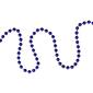 Northlight Seasonal Shiny Sapphire Beaded Christmas Garland - image 2