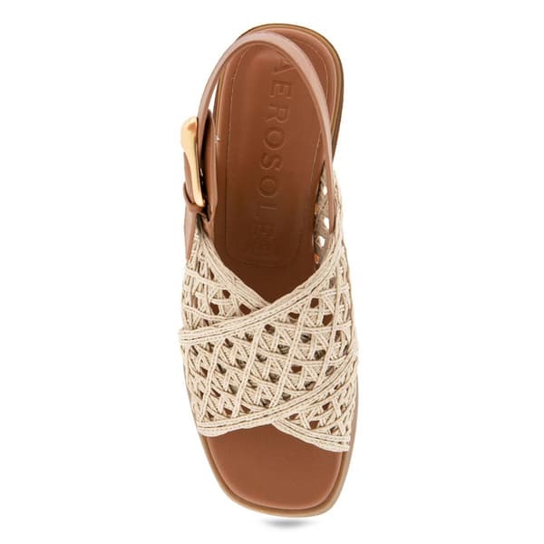 Womens Aerosoles Demi Block Heeled Slingback Sandals