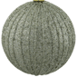 Northlight Holographic Glitter Tea Green Christmas Ball Ornament - image 3