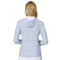 Womens Free Country Sunfree Full Zip Stripe Sun Shirt - image 2