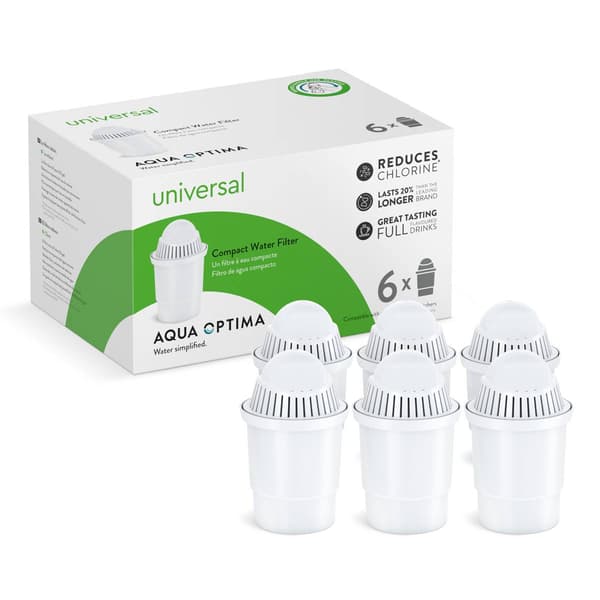 Aqua Optima Certified Compact Filter Replacement - Set of 6 - image 