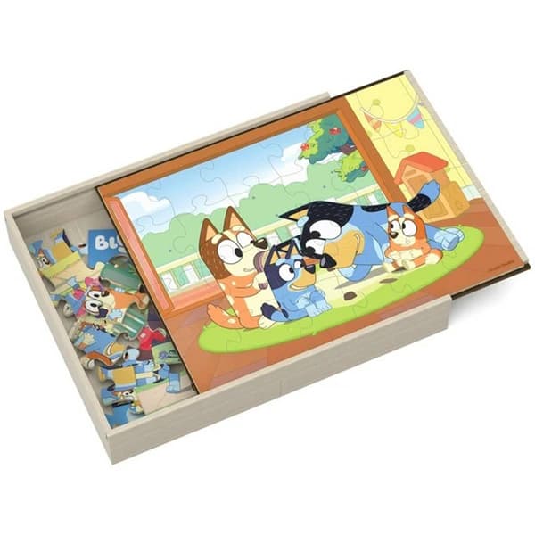 Spin Master 5pk. Bluey Wood Puzzle Set