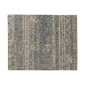 HomeRoots Tan Ivory & Blue Wool Geometric Hand Knotted Accent Rug - image 2