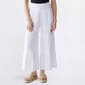 Juniors Jolie & Joy Bubble Gauze Tier Smock Waist Palazzo Pants - image 1