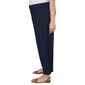 Plus Size Emaline Sapphire Serenade II Textured Pull On Capris - image 4
