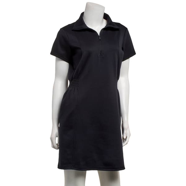 Womens Spyder Harmony 1/4 Zip Elastic Waist Short Sleeve Dress - image 