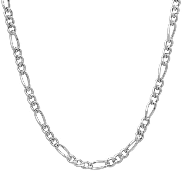 Mens Gentlemens Classics&#8482; 24in. Figaro Chain Necklace