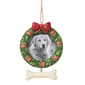 Jim Shore Heartwood Creek Dog Pet Wreath Frame Christmas Ornament - image 1