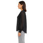 Womens Zac & Rachel Long Sleeve Button Down Dot Satin Blouse - image 3