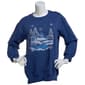 Womens Top Stitch By Morning Sun Snow Pond Sweatshirt - image 1