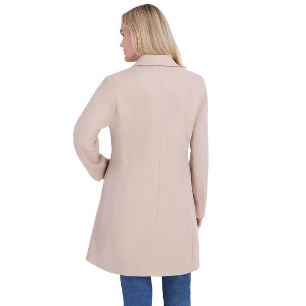 Womens Calvin Klein Single Breasted Walker Coat