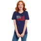 Plus Size Club 76 Short Sleeve Paisley Flag Tee - image 1