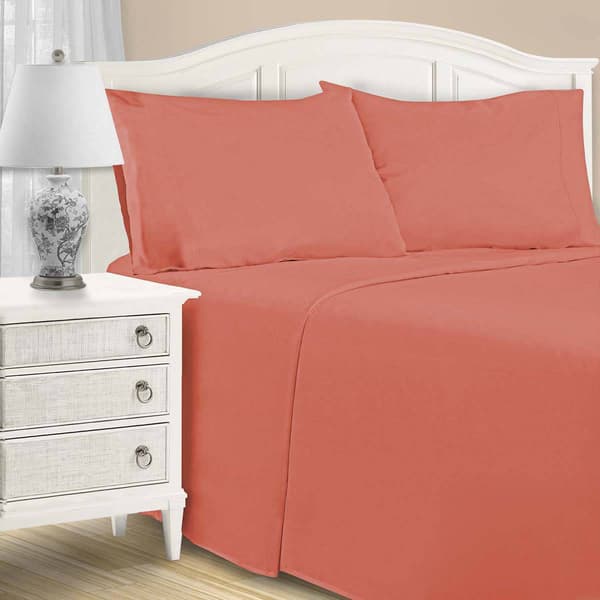 Superior Blend 1200TC Solid Deep Pocket 4pc. Sheet Set - image 