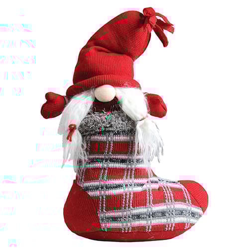 Northlight Seasonal 14in. Isolde Gnome in Christmas Stocking