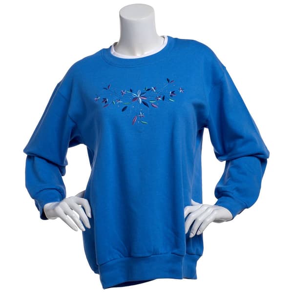 Womens Top Stitch by Morning Sun Potpourri Sweatshirt - image 