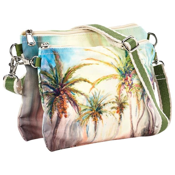 Sun ''N'' Sand Palms N/S Watercolor Crossbody