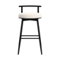 HH2 Home Dael Metal & Upholstered Adjustable Height Swivel Stool - image 3