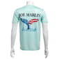 Mens Joe Marlin Short Sleeve Stars & Stripes Whale Tale Tee - image 2