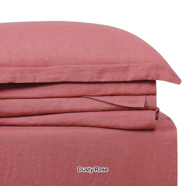 Brooklyn Loom 4pc. 300 Thread Linen Sheet Set