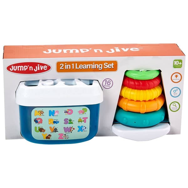 Jump'' N Jive Baby''s 2-in-1 Learning Set - image 
