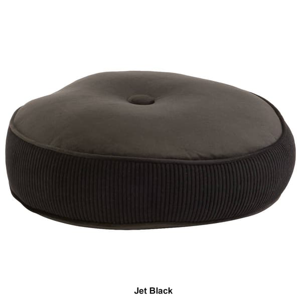 Milan Velvet Corduroy Round Decorative Pillow