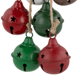 Northlight 2pk. Multi Cascading Christmas Jingle Bell Ornaments