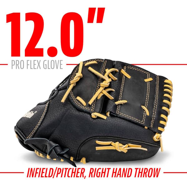 Franklin® 12in. Pro Flex Hybrid Black/Camel Glove