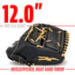Franklin® 12in. Pro Flex Hybrid Black/Camel Glove - image 3
