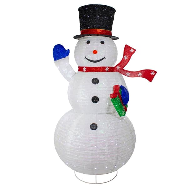 Northlight Seasonal 71in. LED Snowman Outdoor Christmas Decor - image 