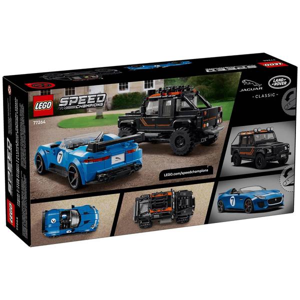 LEGO® Speed Champion Jaguar Project 7 & Land Rover Defender