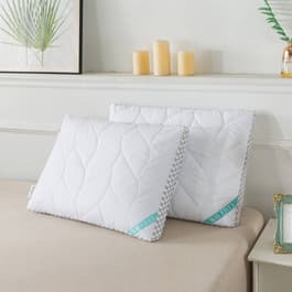 Waverly Antimicrobial Quilted Feather Pillow