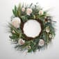 Seashell Coral Onion Grass Vine Wreath - image 1