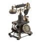9th &amp; Pike® Black Brass Vintage Antique Phone - image 4