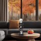 Santa''s Workshop 10in. Skeleton Man Nutcracker - image 4