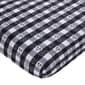 Disney Mickey Mouse Plaid Fitted Crib Sheet - image 1