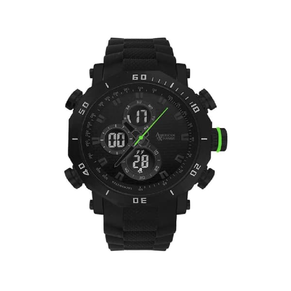 Mens Rocawear Black Strap Digital Dial Watch - 4000B-42-X02 - image 