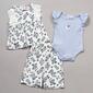 Baby Girl &#40;NB-9M&#41; Little Lass&#174; 3pc. Floral Top & Culotte Set - image 2