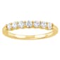 Nova Star® Yellow Gold 1/2ctw. Lab Grown Diamond Band Ring - image 2
