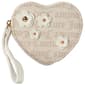 Womens Juicy Couture Juicy Bouquet Heart Zip Around Wristlet - image 1